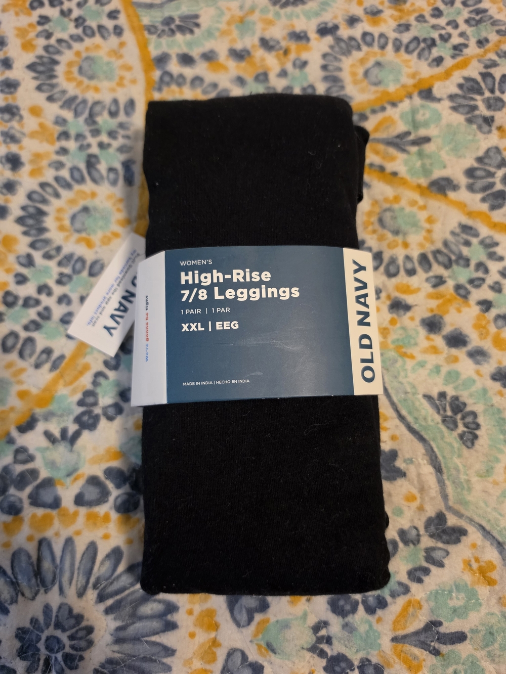 Old Navy Black High-Rise 7/8 Leggings
